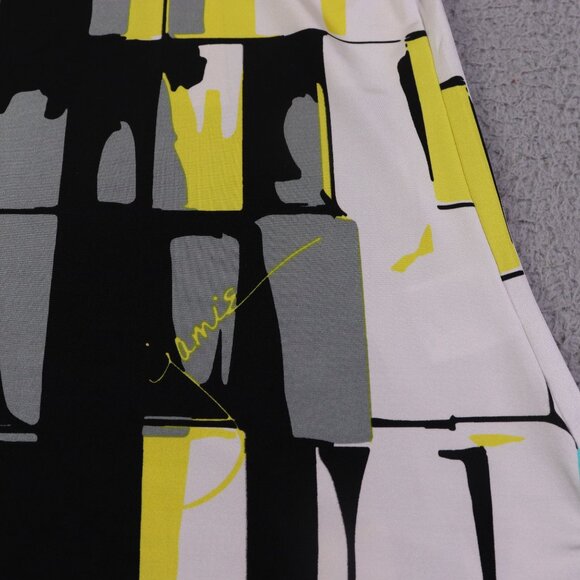 Jamie Sadock Top Womens M Sleeveless Abstract Colorful Tennis Golf Performance - Picture 9 of 12